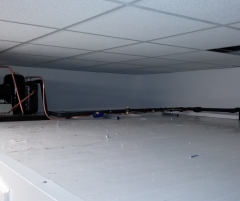 agregat na komorze chłodniczej